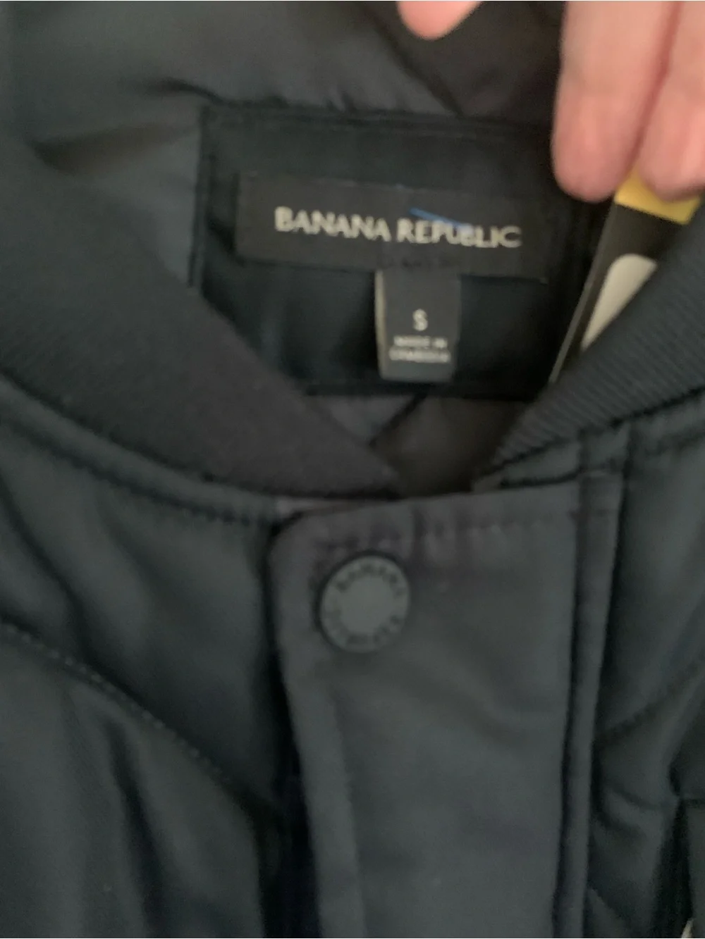 NWT Men’s Banana Republic Quilted Puffer Jacket Size Small